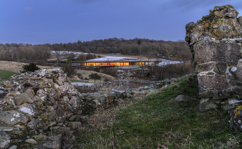 Hammershus Visitor Center, Bornholm, Dania